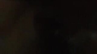 Amateur babe with a shaved pussy gets her wet pussy pounded with a dildo