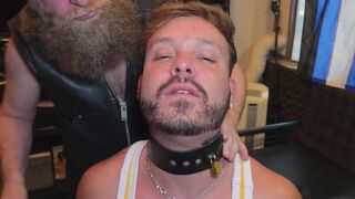 Watch RickNeker dominate a submissive guy with his luscious feet, nipples, and ass