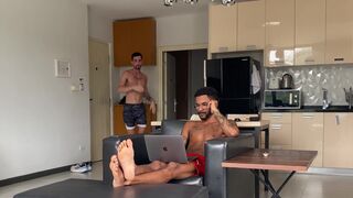 Caio Franco & Ian's wild threesome with a hot Brazilian babe - 1 image