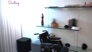 Bruna Santiny's juicy butt bounces while Olhar Sobre Duas Rodas and Henrique Becker watch in complete surprise!