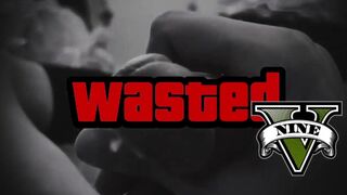 Hot amateur babe gets off with a hot cumshot in Baker's Dozen V: Gta game