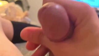 Hot amateur babe gets off with a hot cumshot in Baker's Dozen V: Gta game