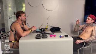 Petite Latina slave Euerickdiaz dominated and pounded hard by RickNeker