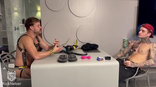 Petite Latina slave Euerickdiaz dominated and pounded hard by RickNeker