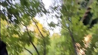 Watch as Mitchibitionist flaunts his hot body in public by taking Taylor Creek's tight pussy