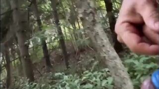 Watch as Mitchibitionist flaunts his hot body in public by taking Taylor Creek's tight pussy