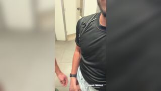 Ferrazonly & Rico Marlon get down & dirty in public train ride with messy facial