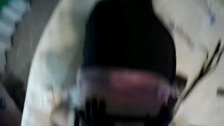 Watch Jane R R dominate her husband Mark Rr with a steamy strap-on session