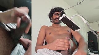NaNdgasm goes wild with camera angles and dirty talk while getting off in homemade solo video