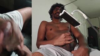 NaNdgasm goes wild with camera angles and dirty talk while getting off in homemade solo video