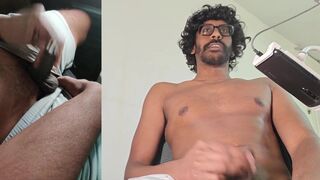 NaNdgasm goes wild with camera angles and dirty talk while getting off in homemade solo video