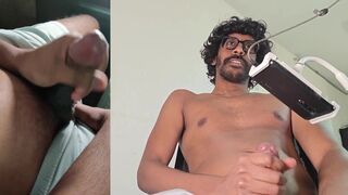 NaNdgasm goes wild with camera angles and dirty talk while getting off in homemade solo video