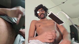 NaNdgasm goes wild with camera angles and dirty talk while getting off in homemade solo video
