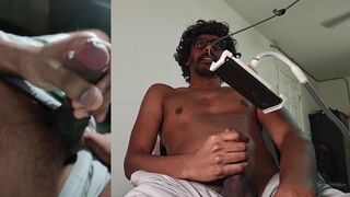 NaNdgasm goes wild with camera angles and dirty talk while getting off in homemade solo video