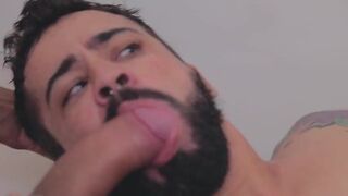 Nerdy Carioca & Muleke Minerin get their tight asses stretched & filled by huge black cocks - 8 image