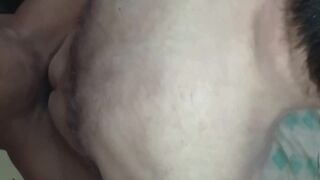 Watch Nelsy80 and Ronnybbc take turns deepthroating BBCs in wild interracial anal pounding frenzy!