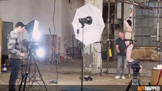 Elio Amari's tight holes stretched by Sean Taylor in a wild BDSM threesome