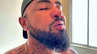 Leo Alfredo and Felipe Nuru get their first taste of raw milk from their nerdy friend's belly after intense fisting session