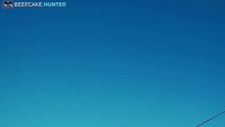 Hot beefcake Anthony gives a hot car blowjob & begs for more