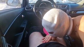 Archik bangs hitchhiker in public & takes his load on the bridge in POV