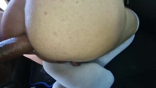 Archik bangs hitchhiker in public & takes his load on the bridge in POV