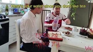 I only wanted to know about his man, but he showed me the words of God with Dorn & Sub Zero's big butt tattoos on!