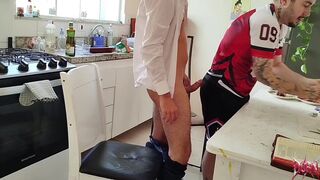 I only wanted to know about his man, but he showed me the words of God with Dorn & Sub Zero's big butt tattoos on!