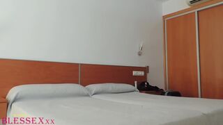 Dany Boss & Magic Javi get wild in homemade bareback sex tape with hot lesbian action