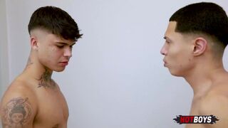 Cassio's POV bareback anal skills will make you drool with lust as Novinho Gg devours his neighbor's tight ass