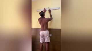 Novin Carioca & Jhulian Moura engage in hot anal action with a white twink - 1 image