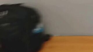 I almost got caught sniffing my way through the gym, but the guys almost caught me! - 15 image