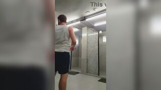 I almost got caught sniffing my way through the gym, but the guys almost caught me! - 8 image