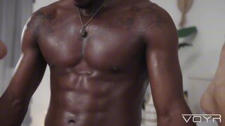 Gonzales and Thomas Black go wild in a steamy interracial anal session with a big booty twist - 15 image