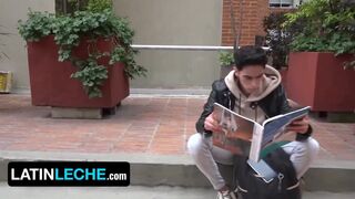 Watch Straight 18 Year Old Vincent Vega take a massive dick from behind for the first time! - 2 image