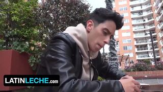 Watch Straight 18 Year Old Vincent Vega take a massive dick from behind for the first time!