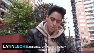 Watch Straight 18 Year Old Vincent Vega take a massive dick from behind for the first time! - 5 image