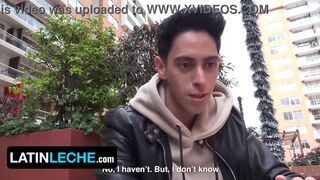 Watch Straight 18 Year Old Vincent Vega take a massive dick from behind for the first time! - 8 image