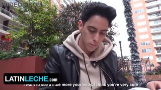 Watch Straight 18 Year Old Vincent Vega take a massive dick from behind for the first time! - 9 image