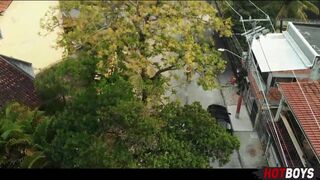 Maya Pimentinha, Max Loirinho & their girlfriends get down and dirty with each other's big cocks in a wild threesome - 5 image