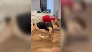 Leonar Gomes and Ricky Sabroso engage in steamy dirty talk during their workout session - 2 image