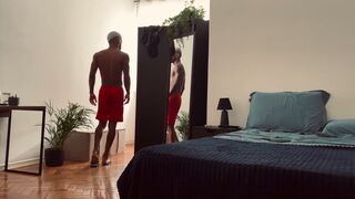 Caio Franco & Ian swap partners in hot interracial flick with facials & hardcore action - 1 image