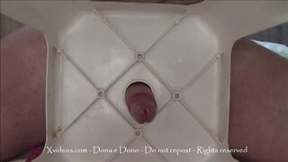 Watch Macho Raiz moan with pleasure as she takes a big cock in her glory hole! - 2 image