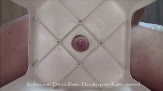Watch Macho Raiz moan with pleasure as she takes a big cock in her glory hole! - 3 image