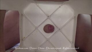 Watch Macho Raiz moan with pleasure as she takes a big cock in her glory hole! - 5 image