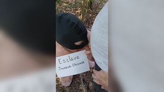 Maitre Antoine dominates her slave with rough doggy-style and makes him pee on her face - 3 image