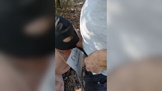 Maitre Antoine dominates her slave with rough doggy-style and makes him pee on her face - 5 image