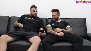 John Brachalli & Magic Javi's steamy Bear Hunt turns straight dude into a cum-hungry bisexual in a wild homemade fuckfest - 11 image