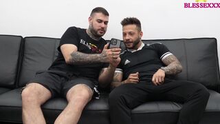 John Brachalli & Magic Javi's steamy Bear Hunt turns straight dude into a cum-hungry bisexual in a wild homemade fuckfest - 2 image