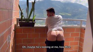 Watch me seduce my boyfriend's best friend & take his massive BBC deep in my tight ass!