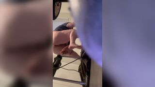 Watch me take on Dildo Machine Slides like a pro while getting my ass stretched! - 5 image